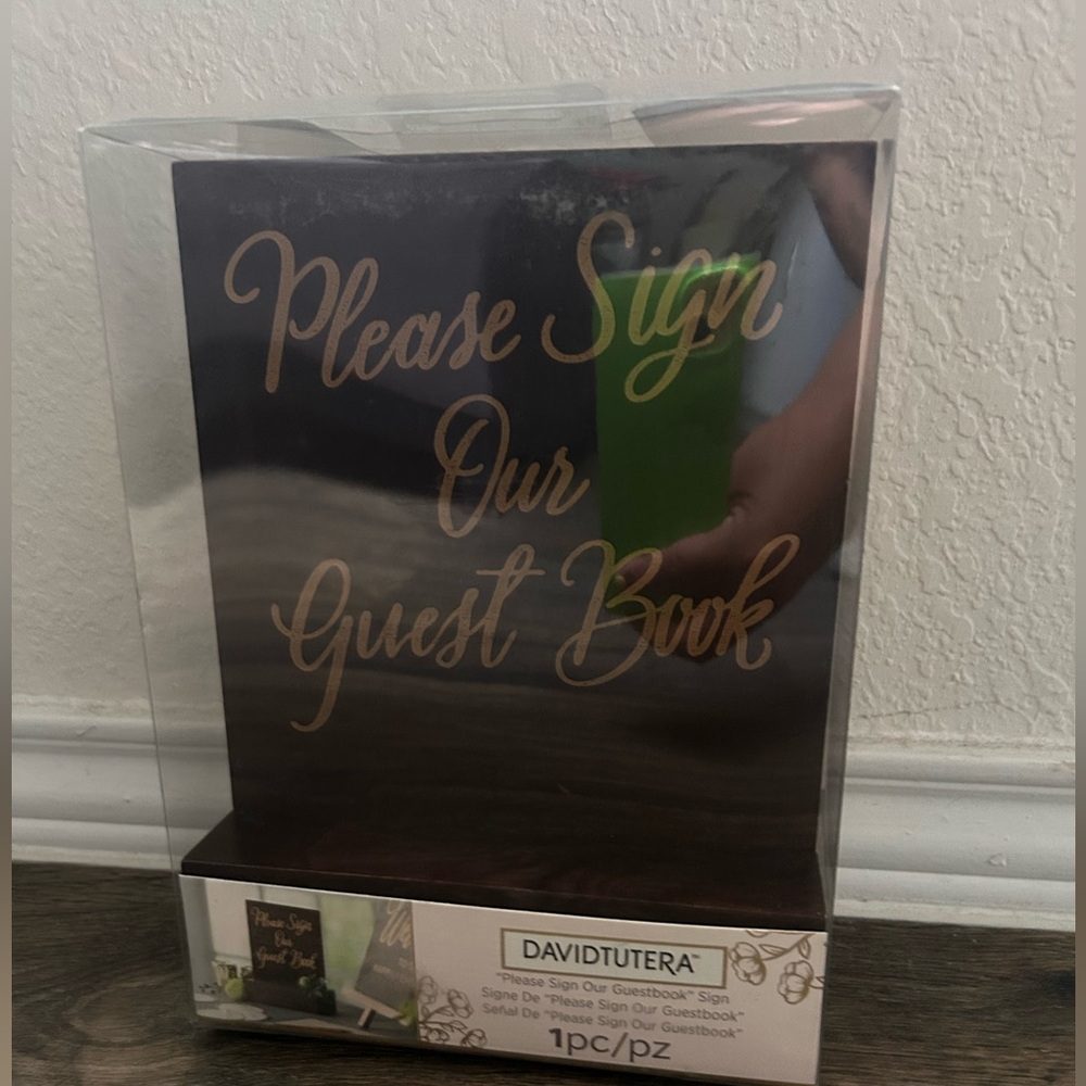David Tutera “Please Sign Our Guest Book”